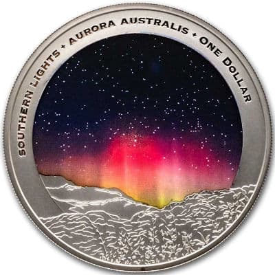 Neuseeland - 2x1 NZD Dark Sky Light Sky 2024 - 2x1 Oz Silber PP Color