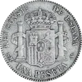 1 peseta (1869-1933)