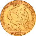 10 francos franceses