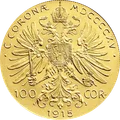 100 coronas austriacas