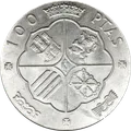 100 pesetas 1966