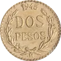 2 pesos mexicanos
