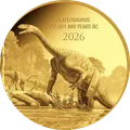Prehistoric Life Plateosaurus 100fr 0,5 g