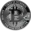 Bitcoin Emisiones Pasadas 1 oz