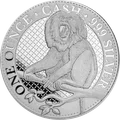 Cash Lion Tailed Macaque Monkey Indian Wildlife 1 oz