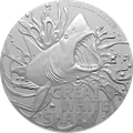 Most Dangerous Great White Shark 1 oz