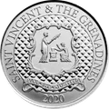 Vincent Grenadines Pax Et Justitia Ec3 1 oz