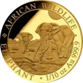 Elefante de Somalia 1/10 oz