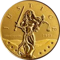 Lady Justice 1 oz
