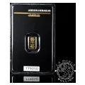 Lingote de oro 1 g Argor-Heraeus