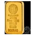 Lingote de oro 250 g Argor-Heraeus