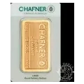 Lingote de oro 100 g C. Hafner