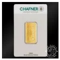 Lingote de oro 10 g C. Hafner