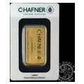 Lingote de oro 1 oz C. Hafner