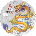 2024 · Dragón · Coloreada · En blíster