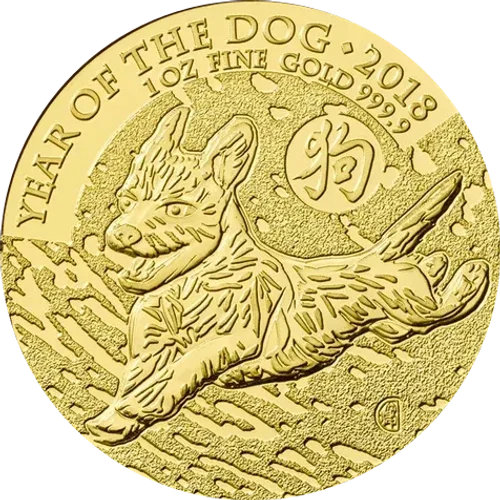 Lunar Royal Mint 2018 Perro