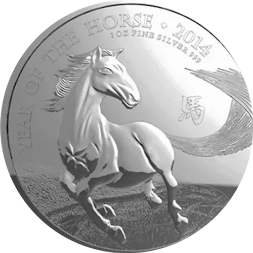 Lunar Royal Mint 2014 Caballo