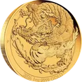 2026 · Dragón dorado · Proof