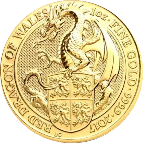 Queen's Beasts Red Dragon of Wales