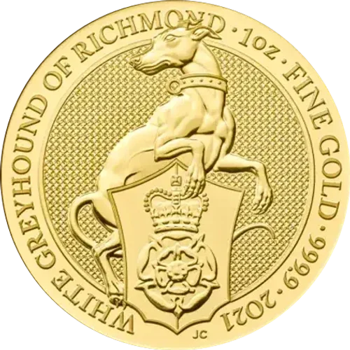 Queen's Beasts White Greyhound of Richmond