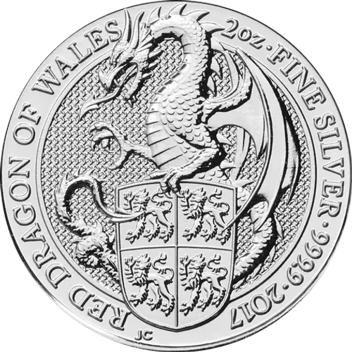 Queen's Beasts Red Dragon of Wales
