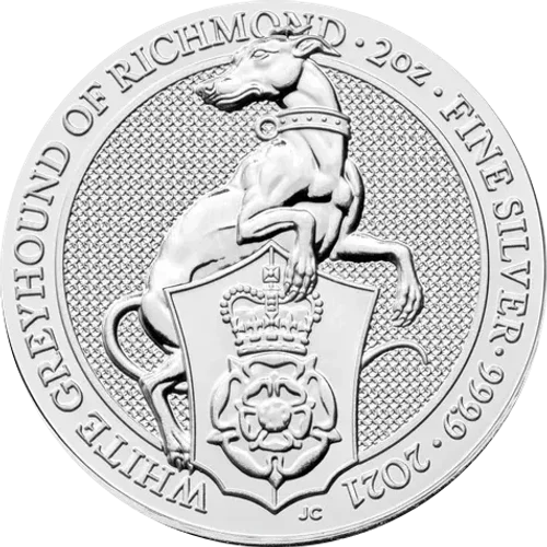 Queen's Beasts White Greyhound of Richmond